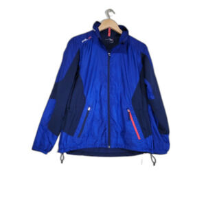 Ralph Lauren RLX Men's Blue Windbreaker Jacket - Medium